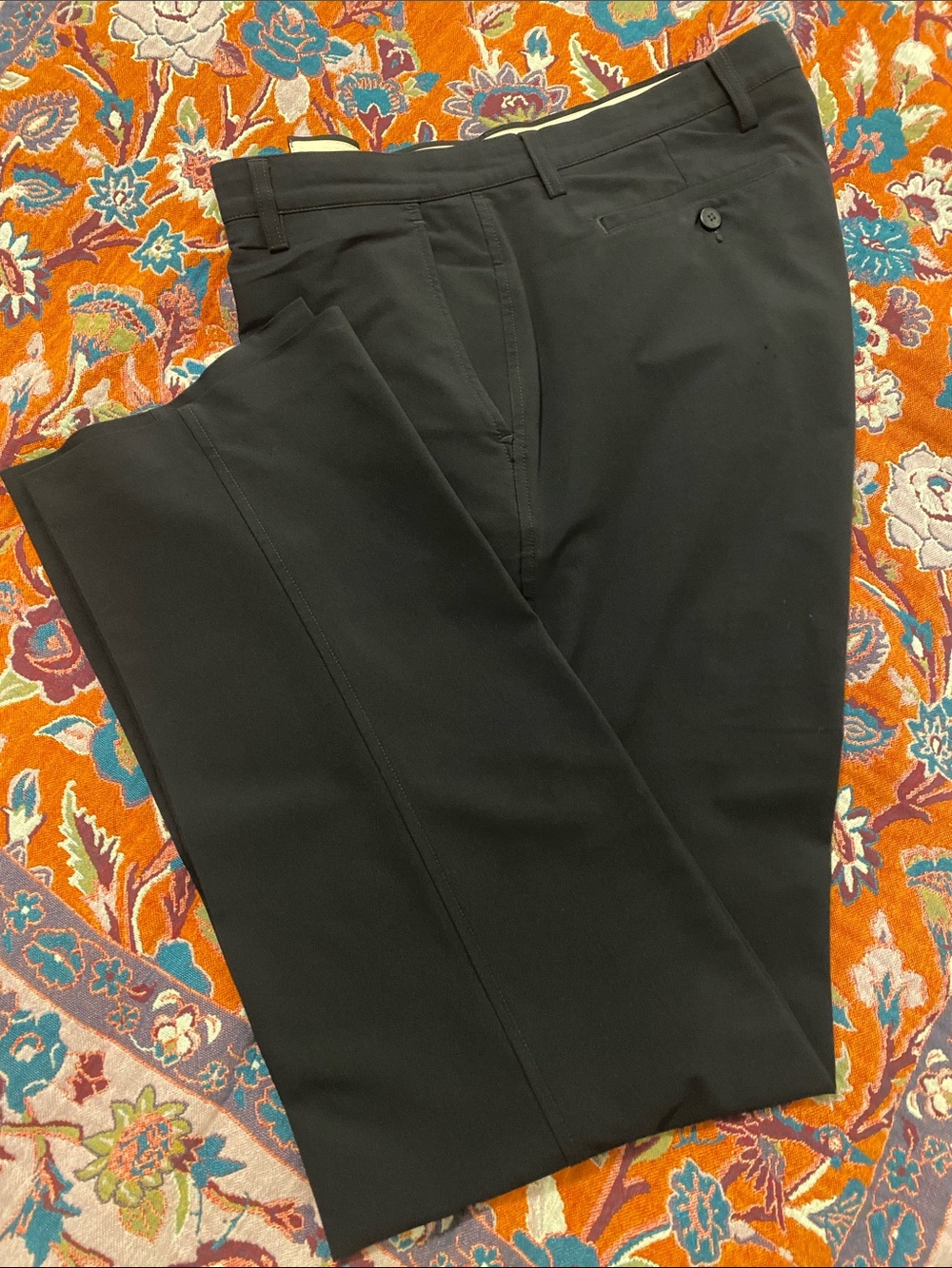 FootJoy Black Men's Dress Pants - Sleek Tailored Style